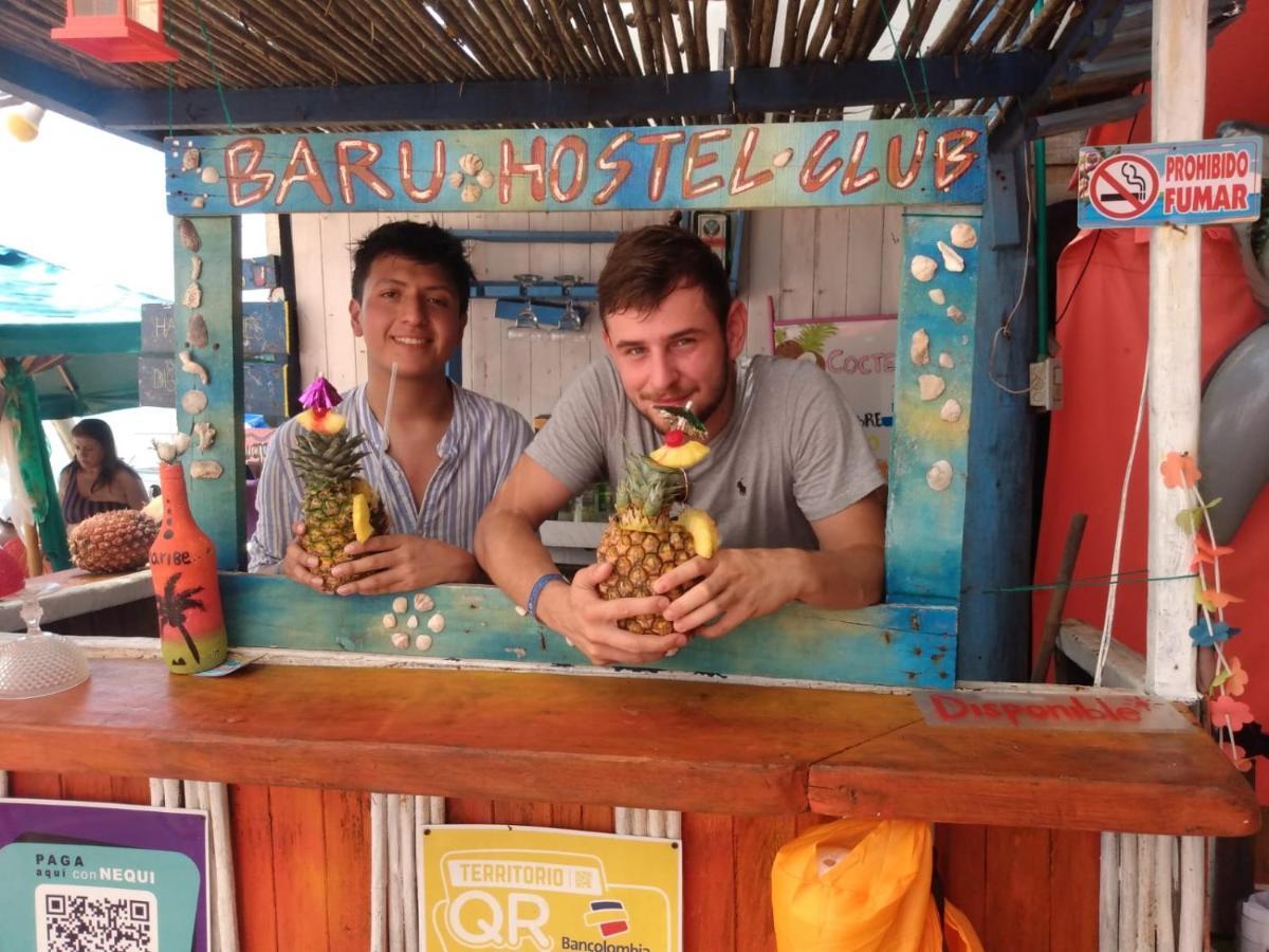 A Orilla Del Mar En Baru Hostel Cartagena Kültér fotó