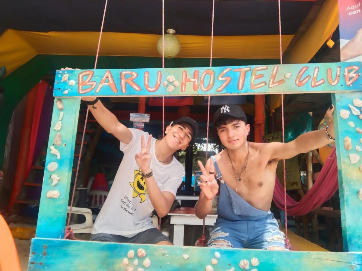 A Orilla Del Mar En Baru Hostel Cartagena Kültér fotó