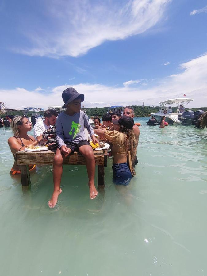 A Orilla Del Mar En Baru Hostel Cartagena Kültér fotó